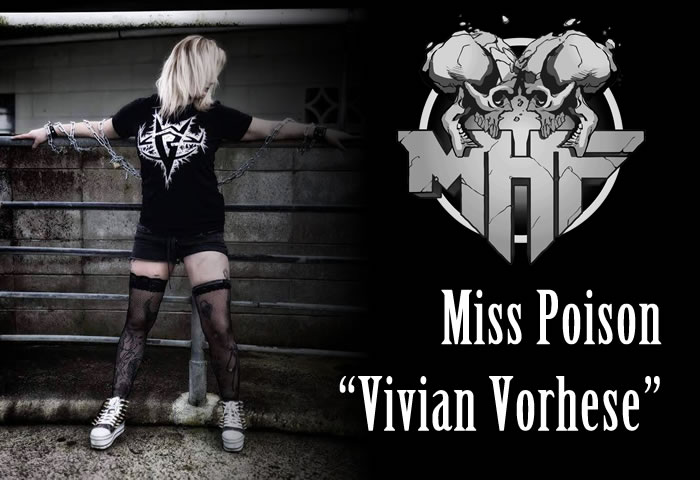 Miss Poison By Vivian Vorhese Metalheads Forever Magazine