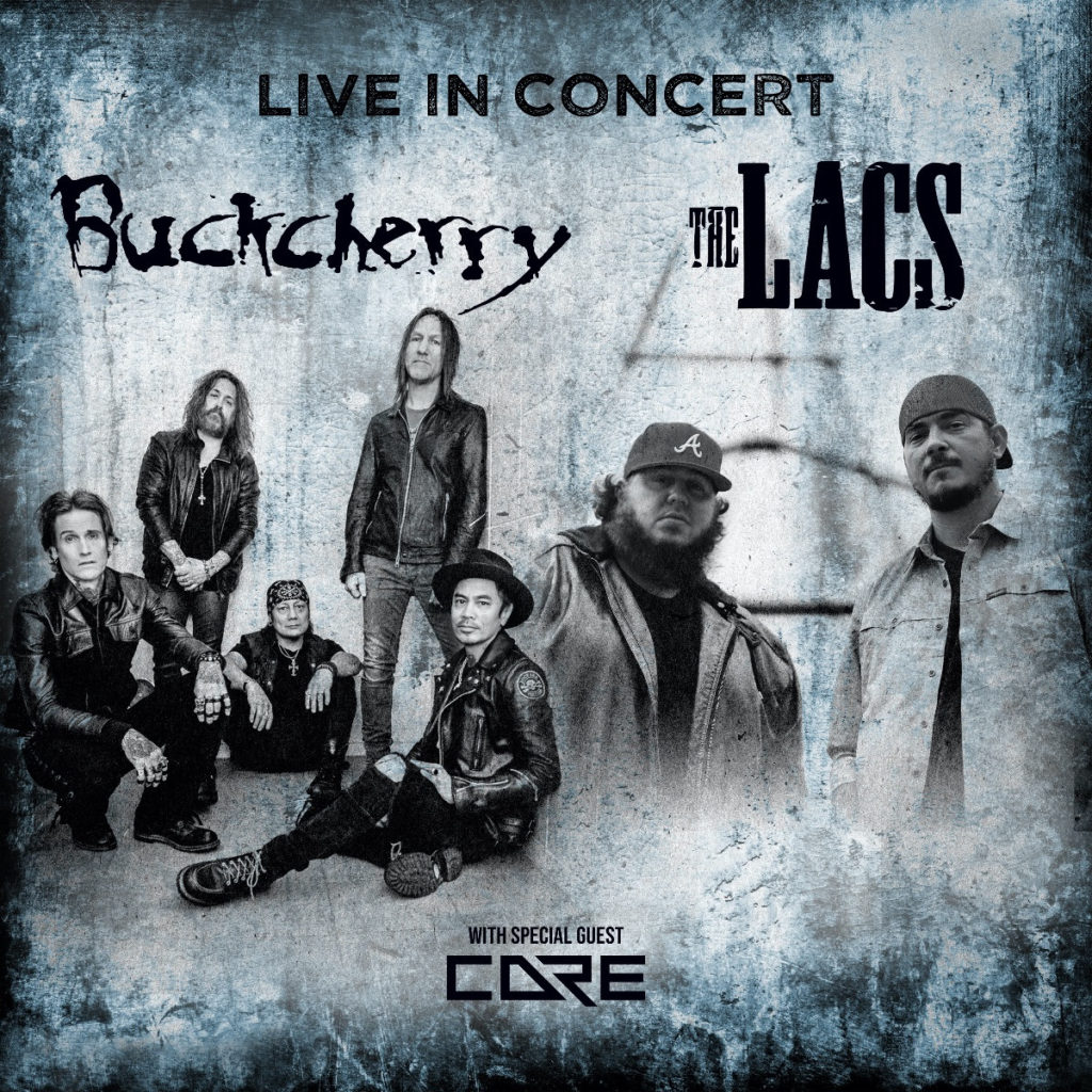 Buckcherry + The Lacs Announce Winter 2022 CoHeadline Tour Dates