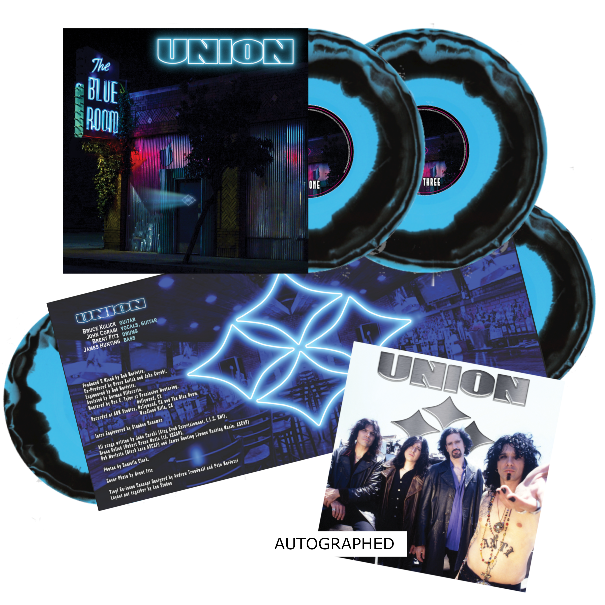 THE SELF-TITLED 'UNION' ALBUM AND 'THE BLUE ROOM' ON LIMITED EDITION VINYL