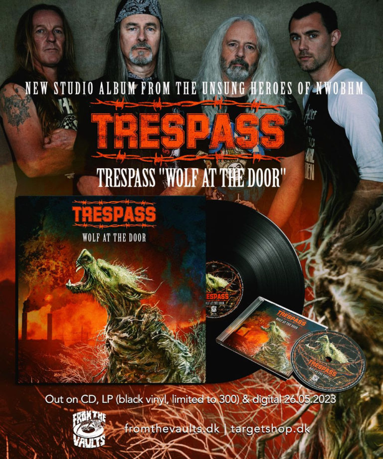 TRESPASS New Album From The NWOBHM Original Purveyors Out Today