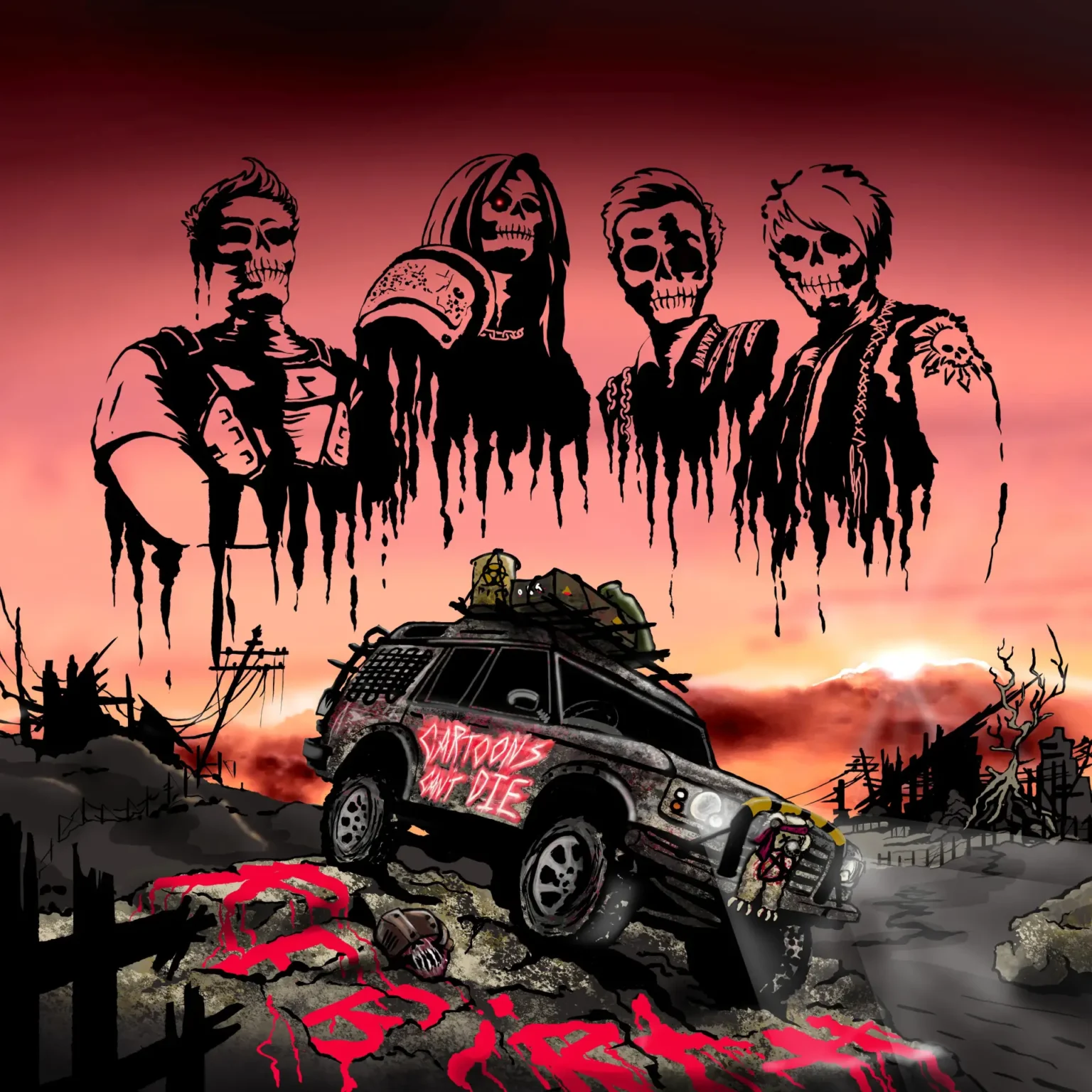 CARTOONS CAN’T DIE ANNOUNCE NEW ALBUM AND NEW SINGLE!